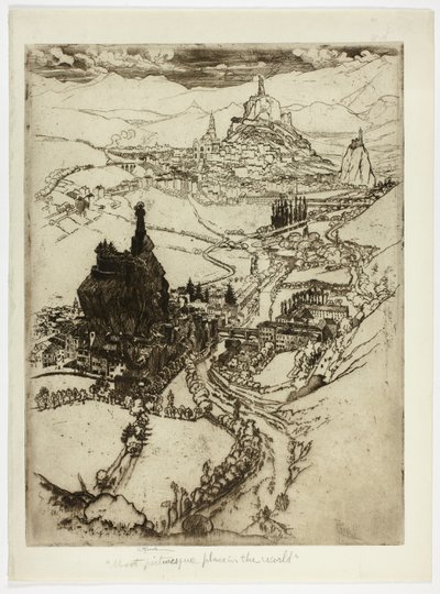 Le Puy, harmadik tábla alkotó: Joseph Pennell