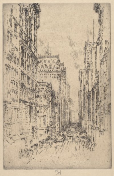 Alsó Broadway alkotó: Joseph Pennell