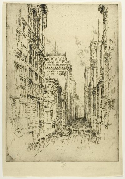 Alsó Broadway alkotó: Joseph Pennell