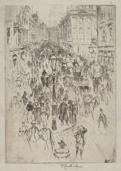 New Oxford Street, London alkotó: Joseph Pennell