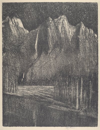 Éjszaka a Yosemite-ben alkotó: Joseph Pennell