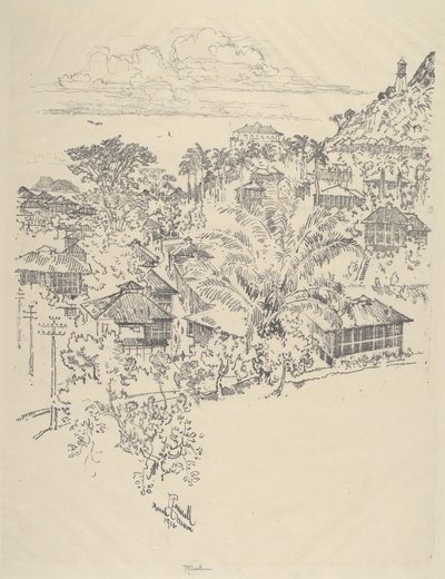 Hivatalos Ancon, 1912. alkotó: Joseph Pennell