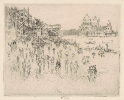 A Riván, a Pennell ablakából alkotó: Joseph Pennell