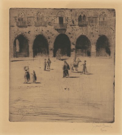 Városháza, Pistoia alkotó: Joseph Pennell