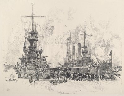 Újra szolgálatra készen, 1917. alkotó: Joseph Pennell