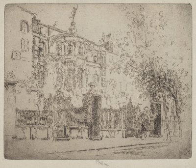 Rossetti háza alkotó: Joseph Pennell
