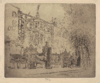 Rossetti háza alkotó: Joseph Pennell