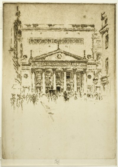 Royal Haymarket Színház alkotó: Joseph Pennell