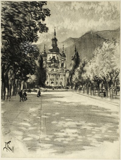 Szent Ildefonso alkotó: Joseph Pennell