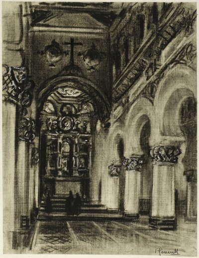 Santa Maria La Blanca, Toledo alkotó: Joseph Pennell
