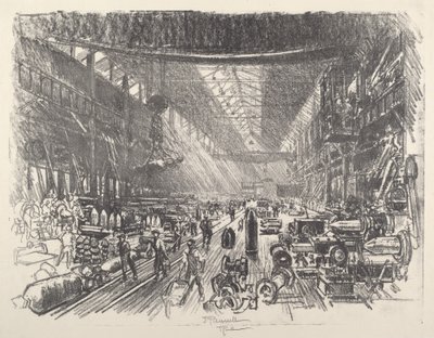 Shell Factory, No.I alkotó: Joseph Pennell