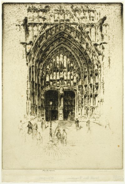 Déli ajtó, Beauvais alkotó: Joseph Pennell