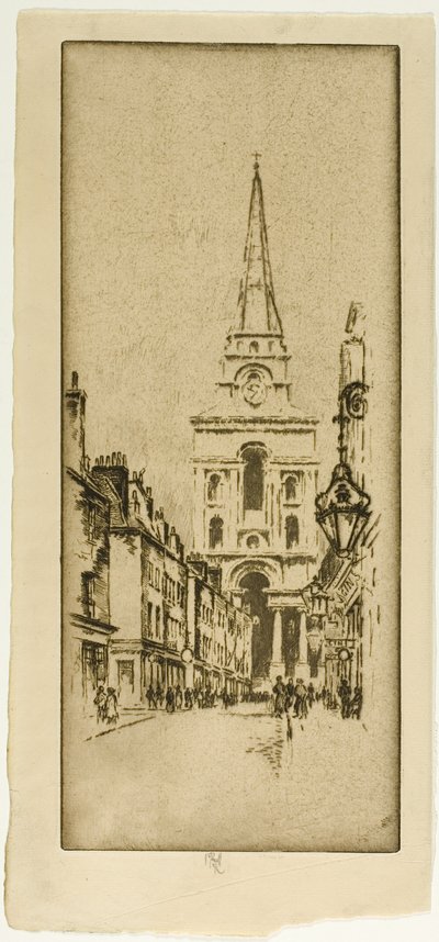 Spitalfields templom alkotó: Joseph Pennell