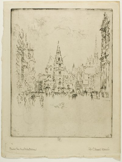 St. Clements Danes alkotó: Joseph Pennell