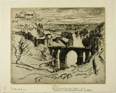 St. Martins Bridge, Toledo alkotó: Joseph Pennell