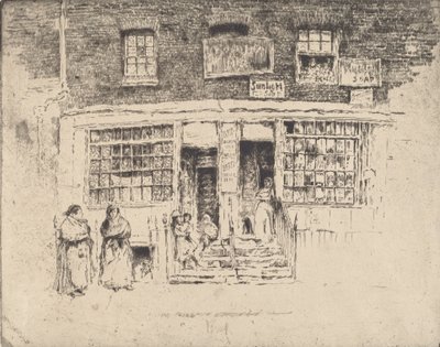 Napfényszappan, 1905. alkotó: Joseph Pennell