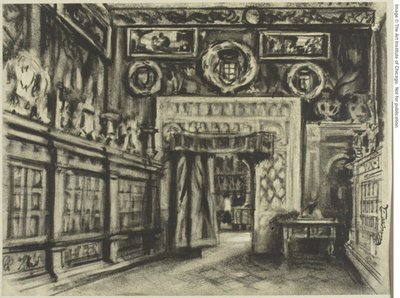 A Káptalan Háza, Toledo katedrálisa alkotó: Joseph Pennell