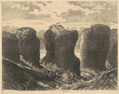 A Szentháromság sziklái alkotó: Joseph Pennell