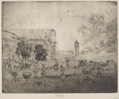 A Kristálypalota alkotó: Joseph Pennell