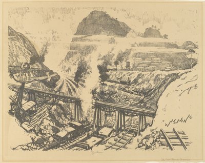 A vágás Paraisóban alkotó: Joseph Pennell