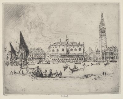A Dózse-palota alkotó: Joseph Pennell
