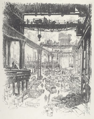A Nagy Torony: Nyersvas alkotó: Joseph Pennell