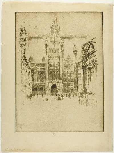 A Guild Hall alkotó: Joseph Pennell