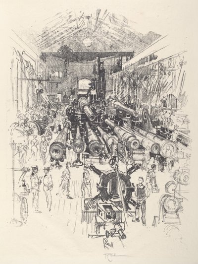 A fegyvergyár alkotó: Joseph Pennell