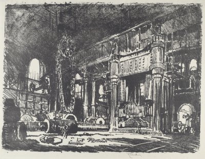 A Gun Forge alkotó: Joseph Pennell