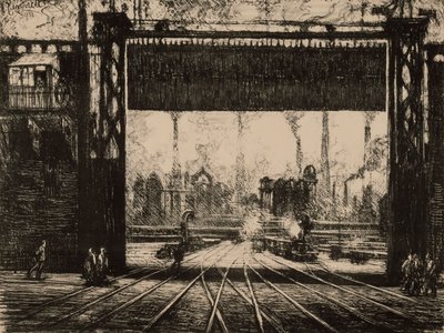 A vaskapu - Charleroi, a Belgium sorozatból alkotó: Joseph Pennell