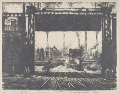 A vaskapu, Charleroi alkotó: Joseph Pennell