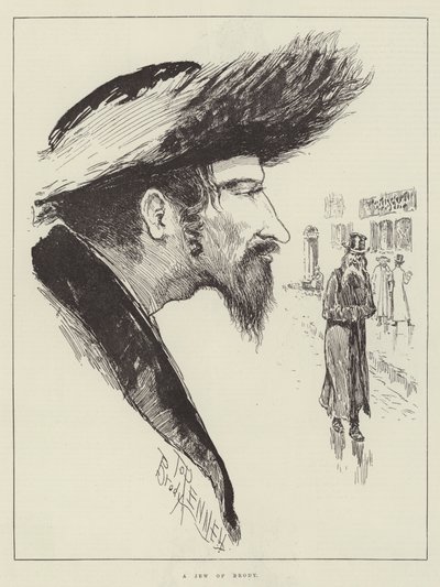 A zsidó otthon, Joseph Pennell alkotó: Joseph Pennell
