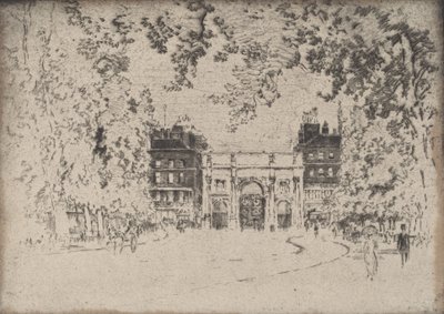 A márványív, 1905. alkotó: Joseph Pennell