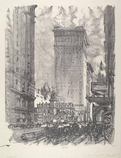 Uniós Liga, 1912. alkotó: Joseph Pennell