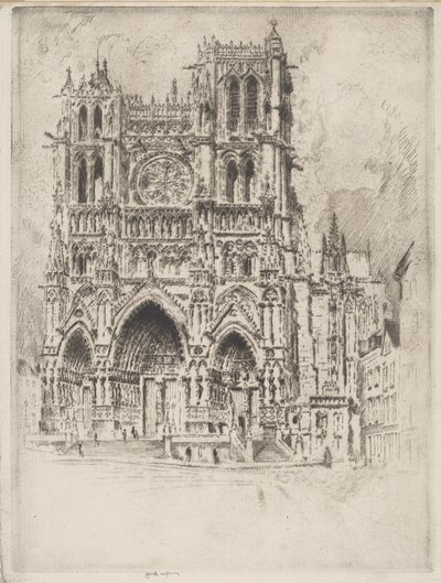 A nyugati front, Amiens alkotó: Joseph Pennell