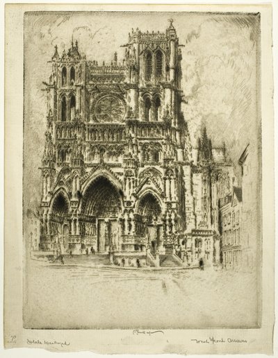 A nyugati front, Amiens alkotó: Joseph Pennell