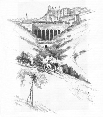 Urbino, 1886 alkotó: Joseph Pennell