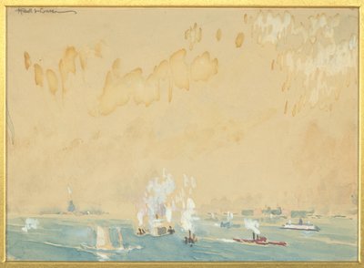 Windiges Wetter alkotó: Joseph Pennell