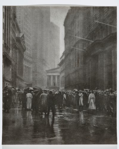 The Curb Market – New York, 1921 (bromoil print) alkotó: Joseph Petrocelli
