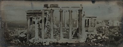 Erechtheion, Athén, 1842. alkotó: Joseph Philibert Girault De Prangey