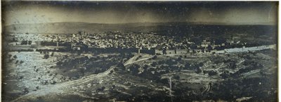 Jeruzsálem: panoráma kilátás alkotó: Joseph Philibert Girault De Prangey