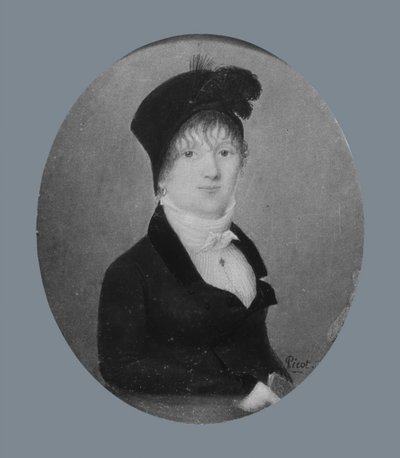 Hölgy portréja, kb. 1808. alkotó: Joseph Pierre Picot de Limoelan de