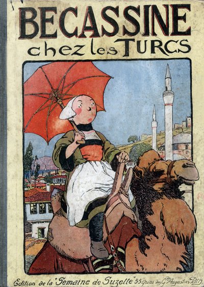 A "Becassine Chez les Turcs" címlapja. alkotó: Joseph Porphyre Pinchon