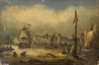 Shields Harbour 1821 alkotó: Joseph 