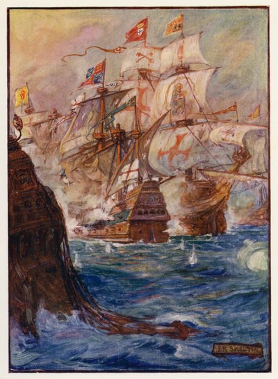Gibraltár elfoglalása alkotó: Joseph Ratcliffe (after) Skelton