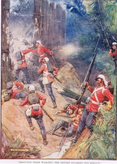 A britek hadikiáltásukat kiáltva vádat emeltek a jogsértésért alkotó: Joseph Ratcliffe Skelton