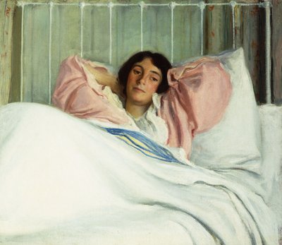 A művész feleségének, Editnek portréja, alkotó: Joseph Rodefer De Camp