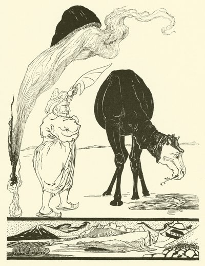 Az összes sivatagért felelős dzsinn (metszet) alkotó: Joseph Rudyard (after) Kipling