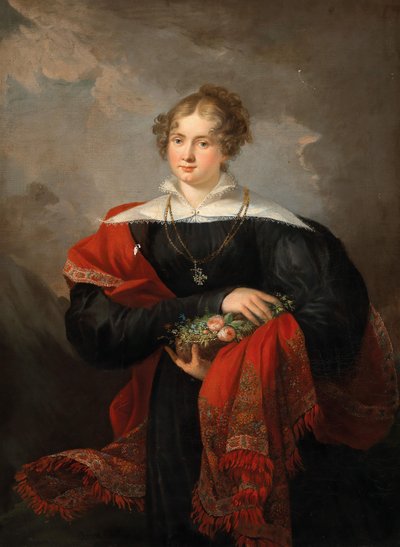 Joseph Salomon Hölgyportré 1852 alkotó: Joseph Salomon