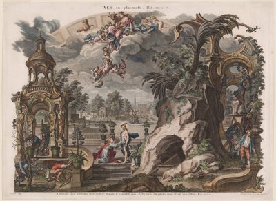 Tavaszi alkotó: Joseph Sebastian Klauber, Johann Baptist Klauber, after Johann Wolfgang Baumgartner